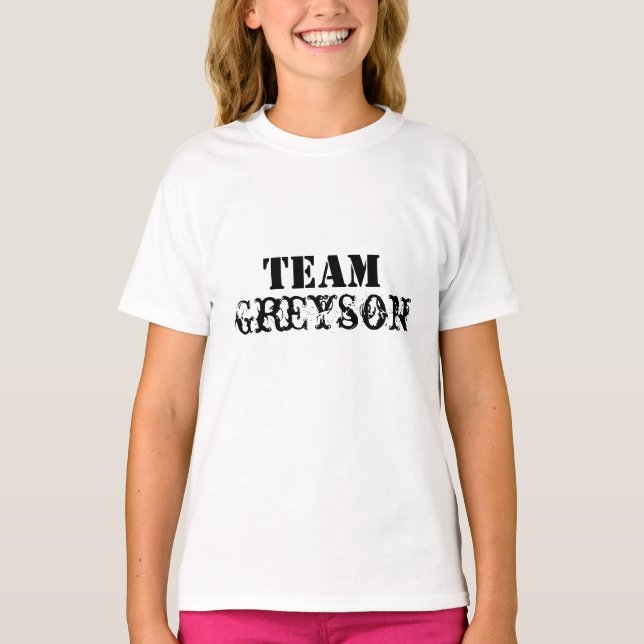 Team Greyson T-Shirt (Front)