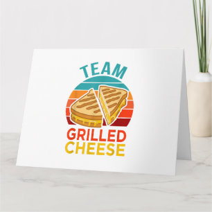 Team Grilled Cheese Funny Sandwich Lover Graphic Card