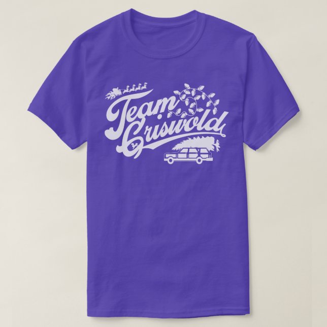 Team Griswold Christmas TShirt (Design Front)