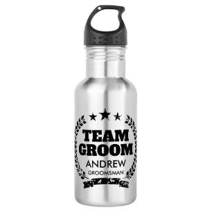 Team Groom bachelor party gift for groomsmen 532 Ml Water Bottle