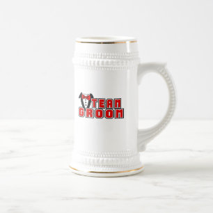 Team Groom Beer Stein