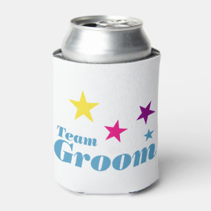 Team groom can cooler