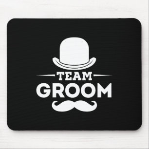 Team Groom Crew Party Squad Grooms Bachelor  Mouse Pad