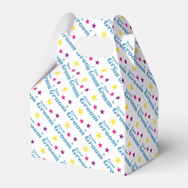 Team groom favor box (Back Side)