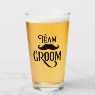 Team Groom Glass