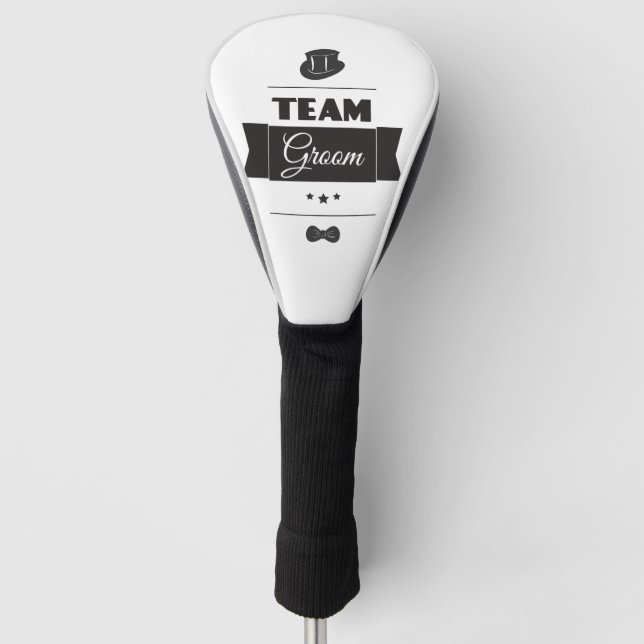Team groom golf head cover (Front)
