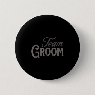 Team Groom Group Matching Bachelor Party 2024 Groo 2 Inch Round Button