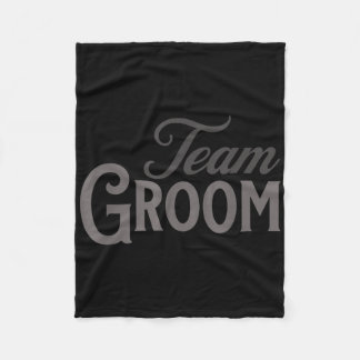 Team Groom Group Matching Bachelor Party 2024 Groo Fleece Blanket