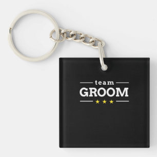Team Groom Keychain