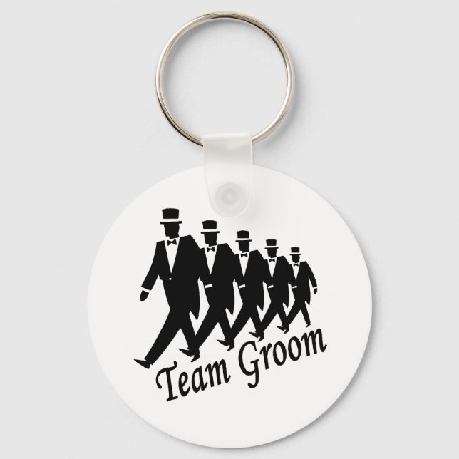 Team Groom Keychain (Front)