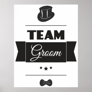 Team groom poster