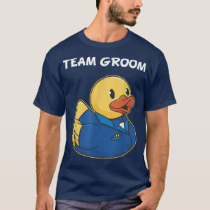 Team Groom Rubber Duck Party Boys Stag Night T-Shi T-Shirt