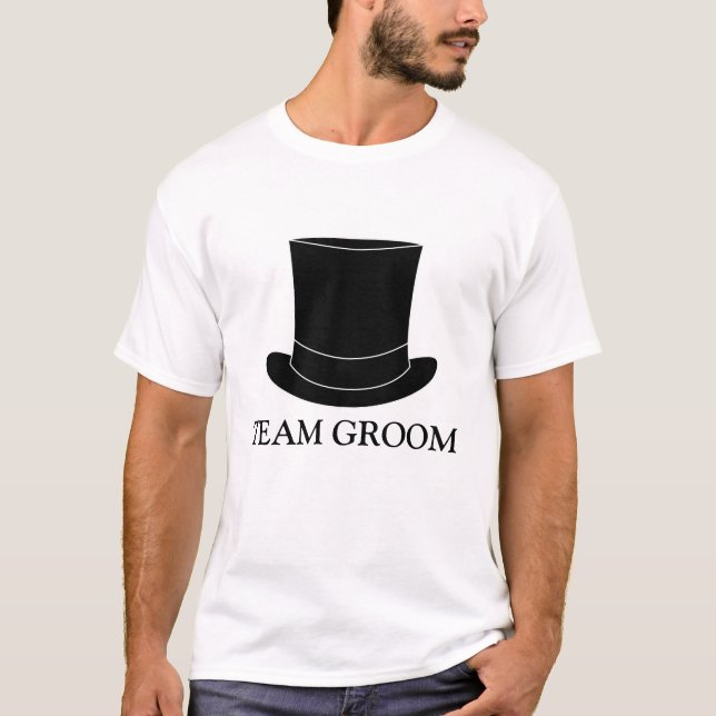 Team groom t shirt for groomsmen (Front)