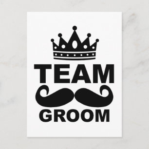 Team Groom T-Shirts M.png Postcard