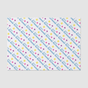 Team groom tissue paper