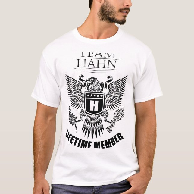 Team Hahn Lifetime member T-Shirt (Front)