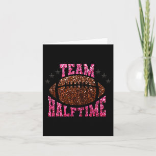 Team Halftime Super American Football Day Group Ma Card