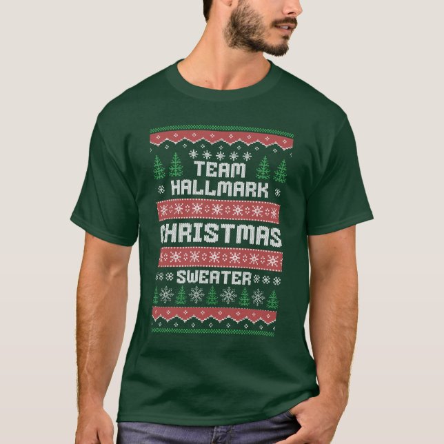 Team Hallmark Ugly Christmas Sweater (Front)
