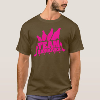 Team Hangover drunk Bride Bride JGA wedding T-Shirt