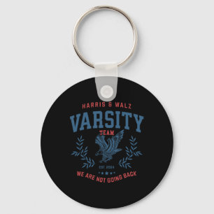 Team Harris Walz 2024 Election Kamala Tim Waltz Keychain