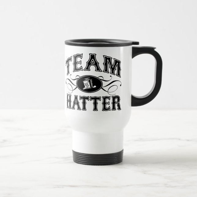 Team Hatter Travel Mug (Right)