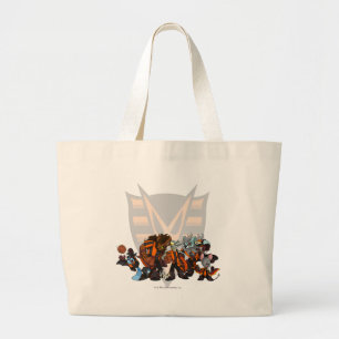 Team Haunted Woods Group Large Tote Bag