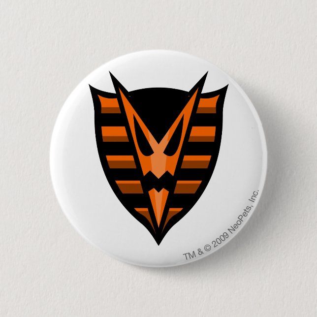 Team Haunted Woods Logo 2 Inch Round Button (Front)