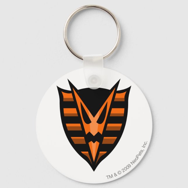 Team Haunted Woods Logo Keychain (Front)