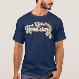 Team Head Start Squad Back To School Rainbow Kids  T-Shirt