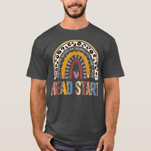 Team Head Start Squad Back To School Rainbow Kids T-Shirt