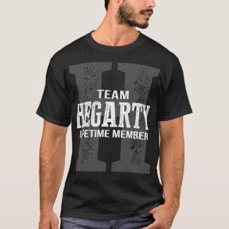 Team HEGARTY Lifetime Member T-Shirt