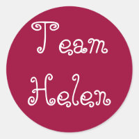 Team Helen sticker