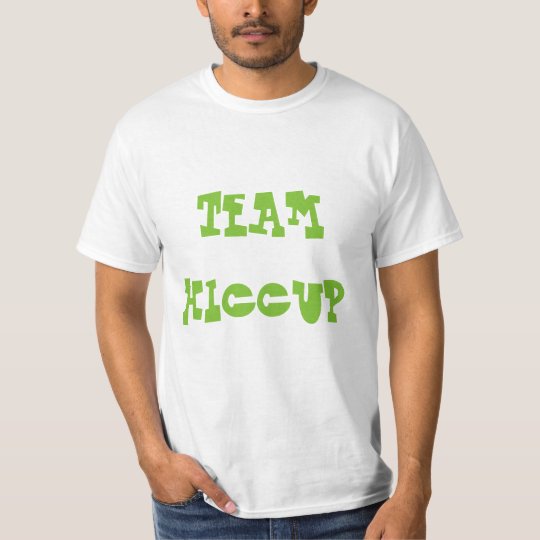 Team Hiccup -Plain White Tee (Men)