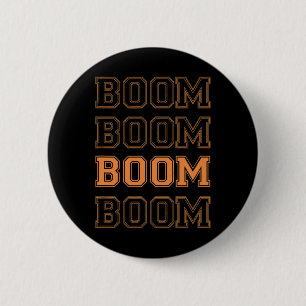 Team India Bumrah Fan Shirt - Boom Boom Boom Boom 2 Inch Round Button