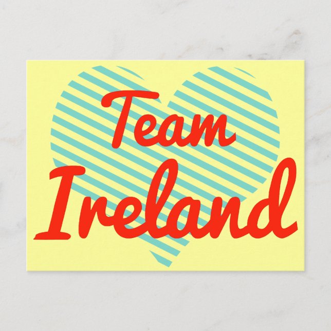 Team Ireland Postcard (Front)