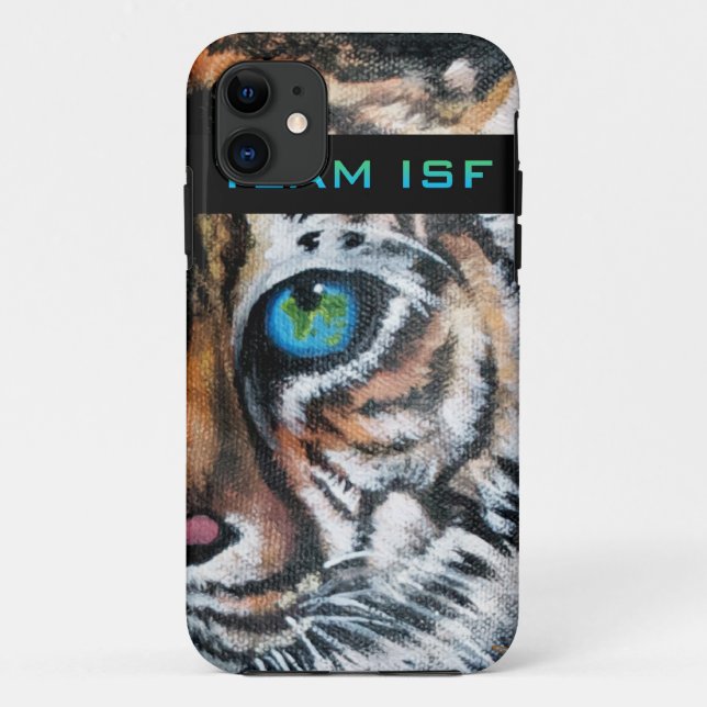 Team ISF Tiger iPhone 5 Case (Back)