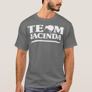 Team Jacinda New Zealand Leader Prime Minister Ade T-Shirt