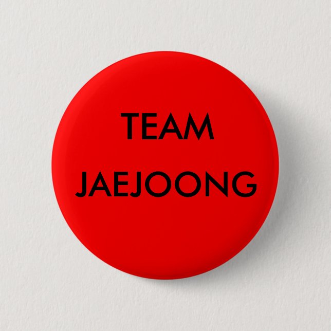 TEAM, JAEJOONG 2 INCH ROUND BUTTON (Front)