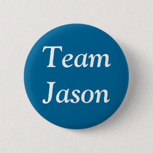 Team Jason badge 2 Inch Round Button