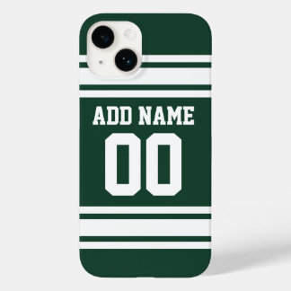 Team Jersey with Custom Name and Number Case-Mate iPhone 14 Case