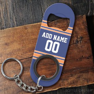 Team Jersey with Custom Name and Number Mini Bottle Opener