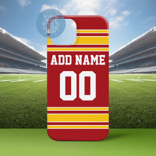 Team Jersey with Name and Number Case-Mate iPhone 14 Plus Case