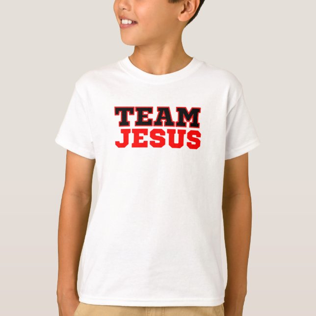 Team Jesus Christian Faith T-Shirt (Front)
