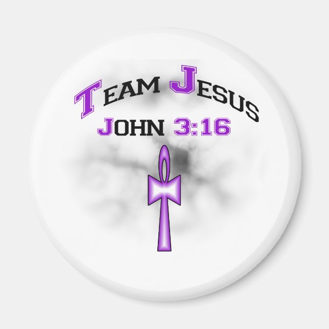 Team Jesus Christian John 316 Magnet (Front)