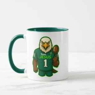 Team JESUS Football 1 - Christian Mug