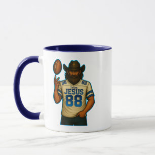 Team JESUS Football 88 - Christian Mug