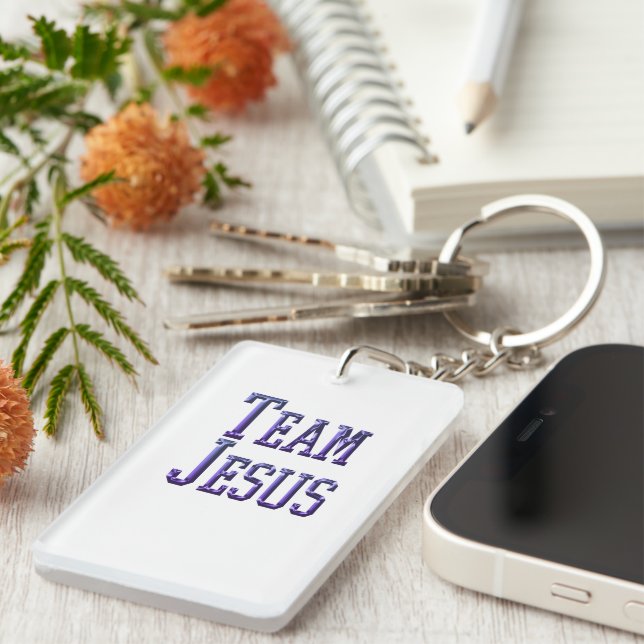 Team Jesus Keychain (Front Right)