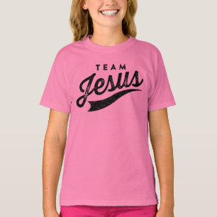 Team jesus logo Girls Shirt