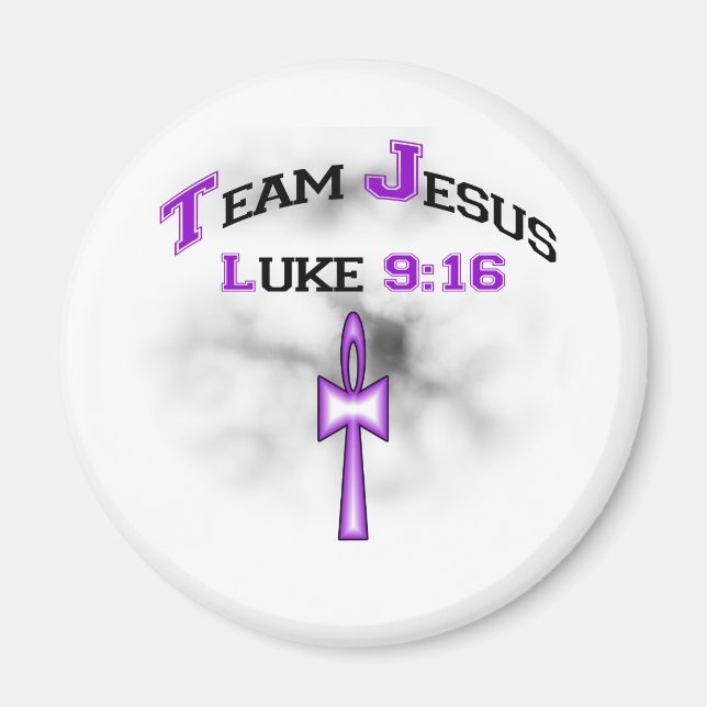 Team Jesus Luke 916 Magnet (Front)