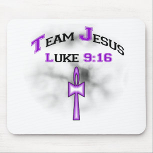 Team Jesus Luke 916 Mouse Pad